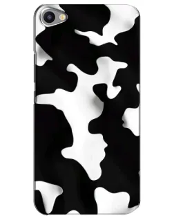 Чехол для Meizu U20 с картинкой «Черно-белое пятно»