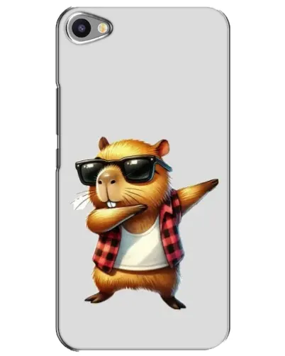 Чехол для Meizu U20 с картинкой «Капибара рэпер даб»