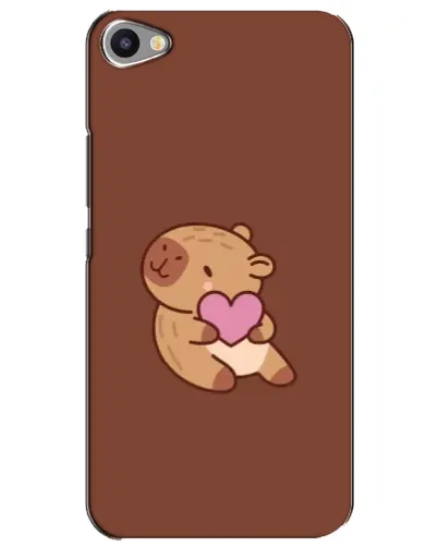 Чехол для Meizu U20 с картинкой «Капибара с сердцем»