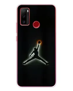 Чохол для Ulefone Note 10 з картинкою «Jordan Gradient Logo»