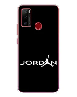 Чохол для Ulefone Note 10 з картинкою «Jordan White Logo» Чохол для Ulefone Note 10 з картинкою «Jordan White Logo»