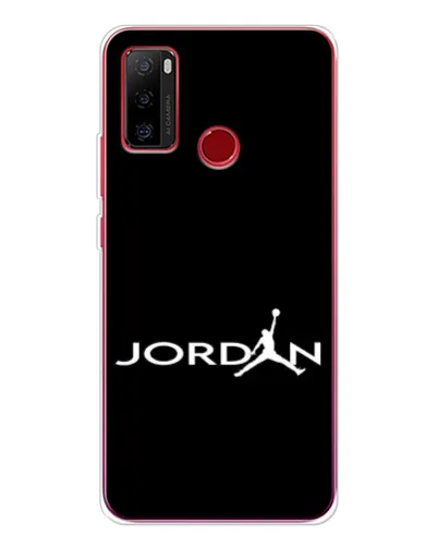 Чехол для Ulefone Note 10 с картинкой «Jordan White Logo» Чехол для Ulefone Note 10 с картинкой «Jordan White Logo»