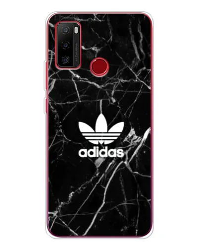 Чохол для Ulefone Note 10 з картинкою «Білий мармур Adidas»