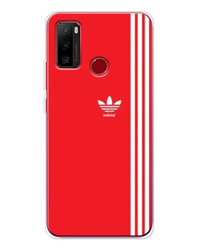 Чохол для Ulefone Note 10 з картинкою «Червоний мінімалізм Adidas»