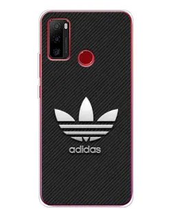 Чохол для Ulefone Note 10 з картинкою «Adidas Карбонова текстура»