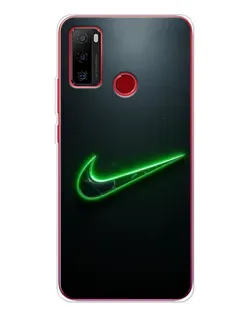 Чехол для Ulefone Note 10 с картинкой «Неоновый контур Nike» Чехол для Ulefone Note 10 с картинкой «Неоновый контур Nike»