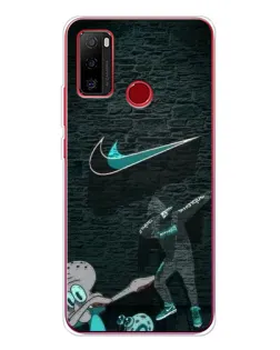 Чохол для Ulefone Note 10 з картинкою «Спортивний арт Nike»