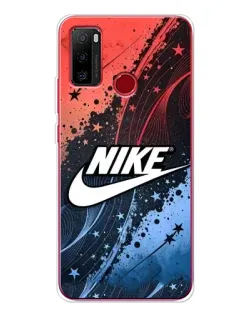 Чехол для Ulefone Note 10 с картинкой «Градиентный принт Найк»