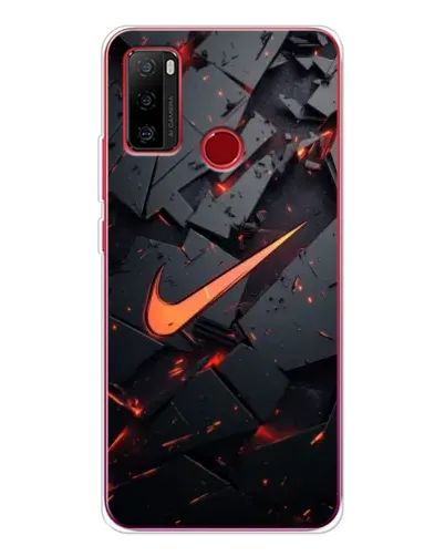 Чехол для Ulefone Note 10 с картинкой «Nike — эффект разломов» Чехол для Ulefone Note 10 с картинкой «Nike — эффект разломов»