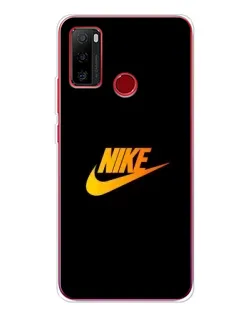 Чехол для Ulefone Note 10 с картинкой «Золотой логотип Nike»