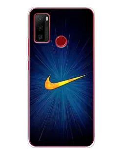 Чохол для Ulefone Note 10 з картинкою «Синій пульс Nike» Чохол для Ulefone Note 10 з картинкою «Синій пульс Nike»