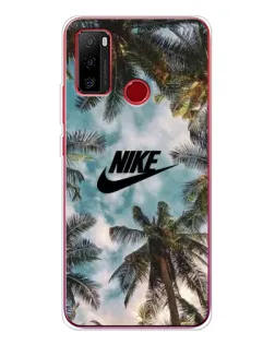 Чохол для Ulefone Note 10 з картинкою «Тропічний принт Nike» Чохол для Ulefone Note 10 з картинкою «Тропічний принт Nike»