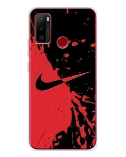 Чохол для Ulefone Note 10 з картинкою «Червоні бризки Nike» Чохол для Ulefone Note 10 з картинкою «Червоні бризки Nike»