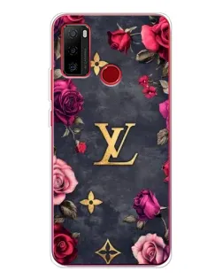 Чохол для Ulefone Note 10 з картинкою «Квітковий Louis Vuitton»