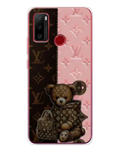 Чохол для Ulefone Note 10 з картинкою «Ведмедик у стилі LV»