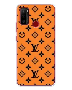 Чохол для Ulefone Note 10 з картинкою «Помаранчевий стиль LV»