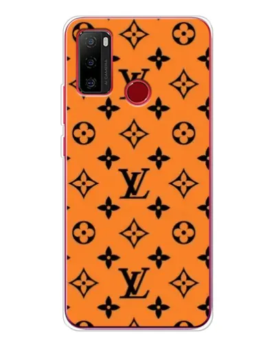 Чохол для Ulefone Note 10 з картинкою «Помаранчевий стиль LV»