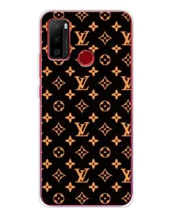 Чохол для Ulefone Note 10 з картинкою «Золота монограма LV»
