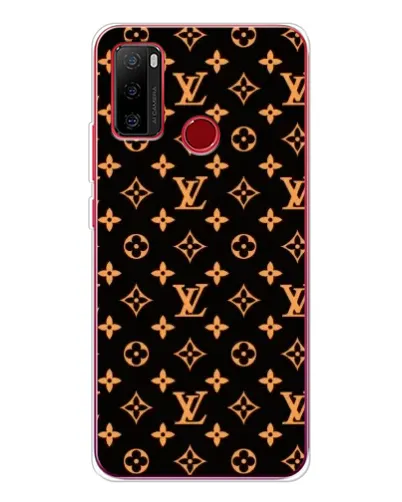 Чохол для Ulefone Note 10 з картинкою «Золота монограма LV»