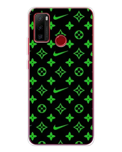Чохол для Ulefone Note 10 з картинкою «Неоновий принт LV»