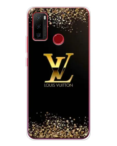 Чохол для Ulefone Note 10 з картинкою «LV — золоті іскри»