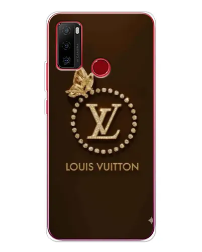 Чохол для Ulefone Note 10 з картинкою «LV — золота печатка»