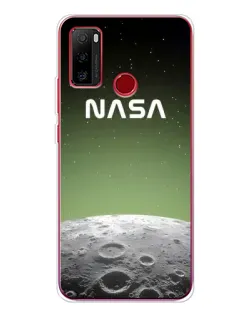 Чехол для Ulefone Note 10 с картинкой «NASA — лунный градиент»