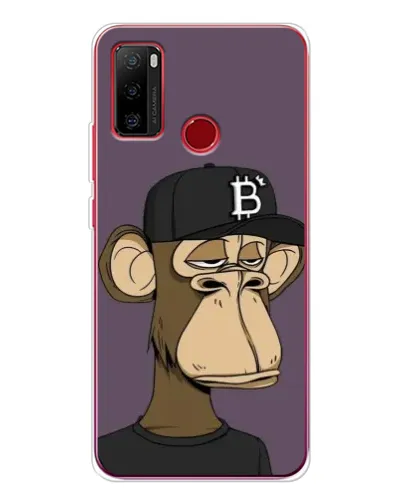 Чехол для Ulefone Note 10 с картинкой «Bored Ape в кепке» Чехол для Ulefone Note 10 с картинкой «Bored Ape в кепке»