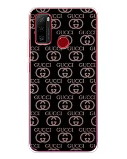 Чехол для Ulefone Note 10 с картинкой «Классическая монограмма Gucci»