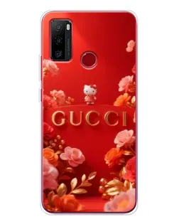 Чехол для Ulefone Note 10 с картинкой «Gucci — золотой сад»