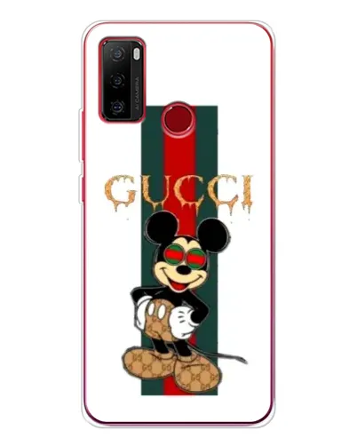 Чехол для Ulefone Note 10 с картинкой «Микки Маус Gucci — полосы» Чехол для Ulefone Note 10 с картинкой «Микки Маус Gucci — полосы»