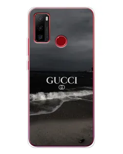 Чехол для Ulefone Note 10 с картинкой «Gucci — морской прибой»