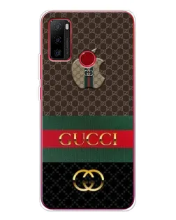 Чехол для Ulefone Note 10 с картинкой «Gucci — брендированный десерт»