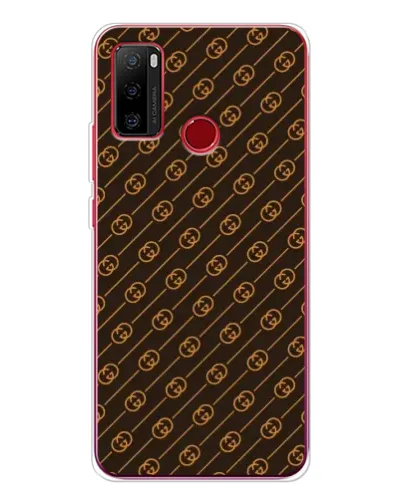 Чехол для Ulefone Note 10 с картинкой «Gucci — золотые диагонали» Чехол для Ulefone Note 10 с картинкой «Gucci — золотые диагонали»