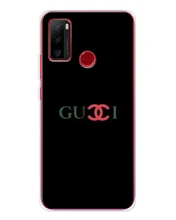 Чехол для Ulefone Note 10 с картинкой «Gucci — красный градиент»