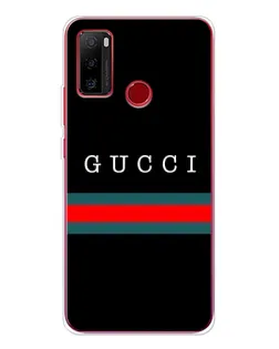 Чехол для Ulefone Note 10 с картинкой «Gucci — красный пояс»