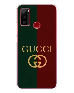 Чохол для Ulefone Note 10 з картинкою «Gucci — темно-зелений градієнт»