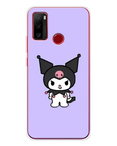 Чохол для Ulefone Note 10 з картинкою «Kuromi — ніжний фіолетовий»