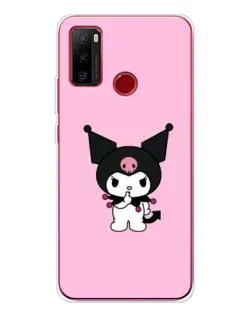 Чохол для Ulefone Note 10 з картинкою «Kuromi — рожева ніжність»