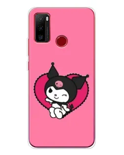 Чохол для Ulefone Note 10 з картинкою «Kuromi — любов у серці»