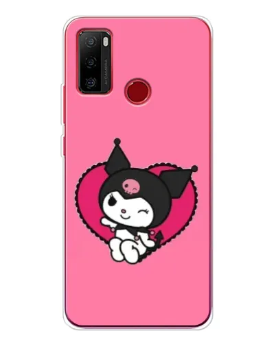 Чохол для Ulefone Note 10 з картинкою «Kuromi — любов у серці»