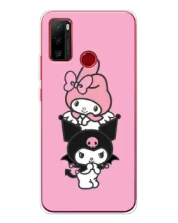 Чохол для Ulefone Note 10 з картинкою «My Melody та Kuromi»