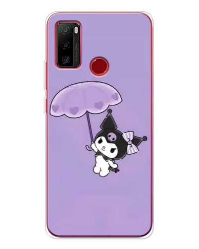 Чохол для Ulefone Note 10 з картинкою «Kuromi з парасолькою»