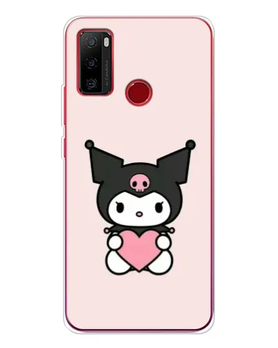 Чохол для Ulefone Note 10 з картинкою «Kuromi та серце»