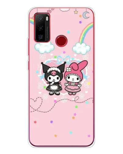 Чохол для Ulefone Note 10 з картинкою «My Melody та Kuromi»