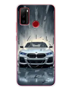 Чехол для Ulefone Note 10 с картинкой «BMW в свете фар»
