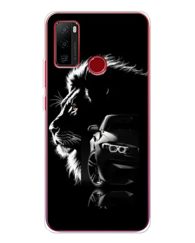 Чехол для Ulefone Note 10 с картинкой «BMW и лев» Чехол для Ulefone Note 10 с картинкой «BMW и лев»