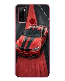 Чехол для Ulefone Note 10 с картинкой «BMW на красной дорожке»