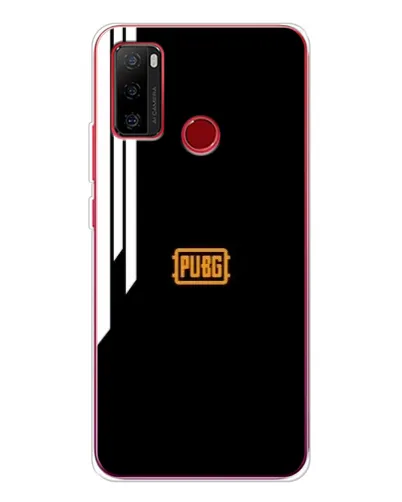 Чехол для Ulefone Note 10 с картинкой «PUBG — вертикальные линии»