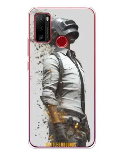 Чехол для Ulefone Note 10 с картинкой «PUBG — боец в пыли»